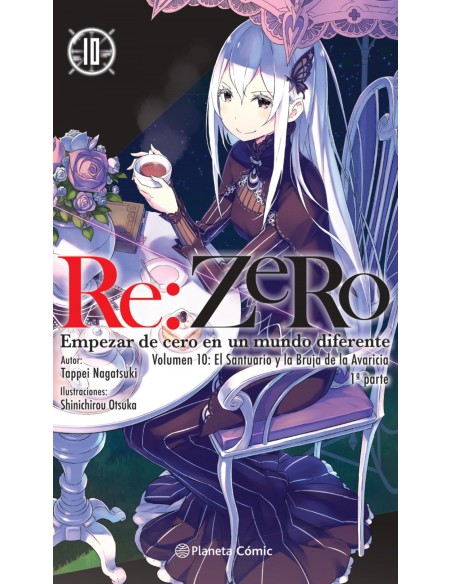 Re Zero nº 10 novela
